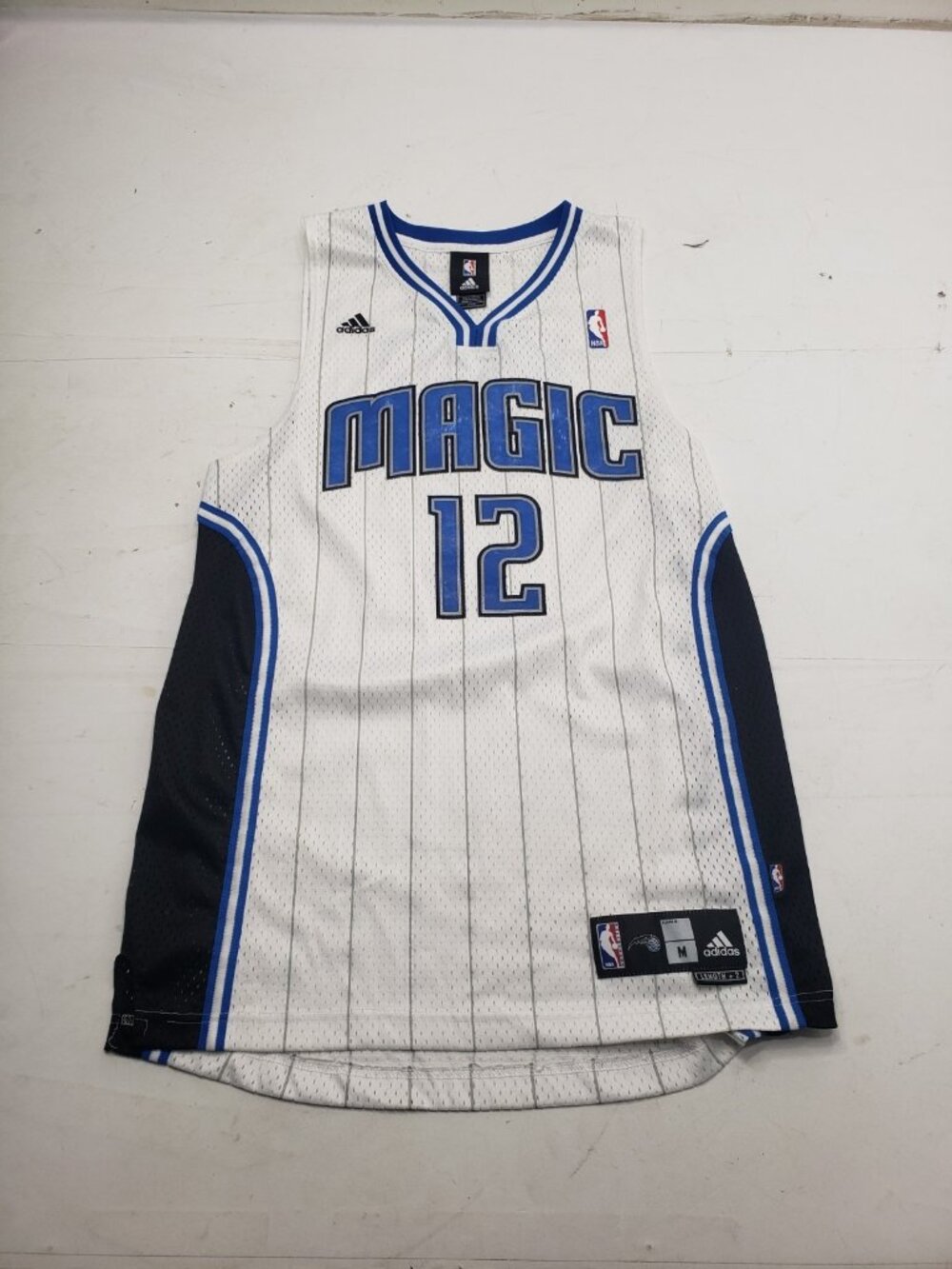 Dwight Howard #12 Orlando Magic Adidas NBA Jersey Mens M+2 White Stiched
